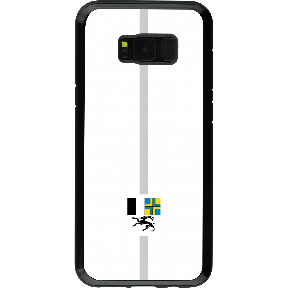 Coque Samsung Galaxy S8+ - Hybrid Armor noir Canton GR blanc