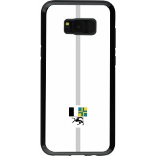 Coque Samsung Galaxy S8+ - Hybrid Armor noir Canton GR blanc