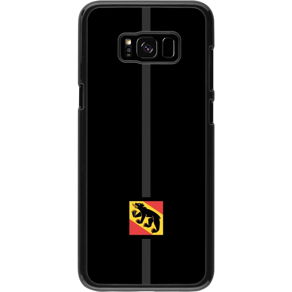 Samsung Galaxy S8+ Case Hülle - Kanton BE schwarz