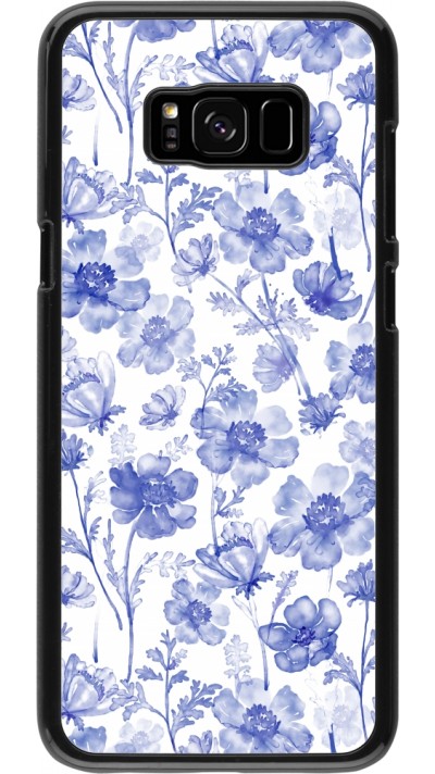 Coque Samsung Galaxy S8+ - Spring 23 watercolor blue flowers