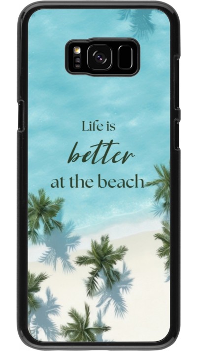 Coque Samsung Galaxy S8+ - Summer 2025 Life is better at the beach