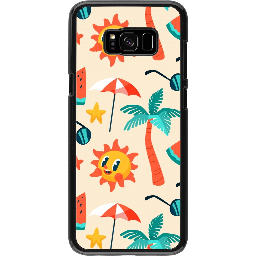 Coque Samsung Galaxy S8+ - Summer 2025 Pattern soleil