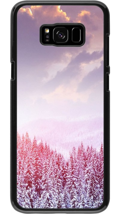 Coque Samsung Galaxy S8+ - Winter 22 Pink Forest