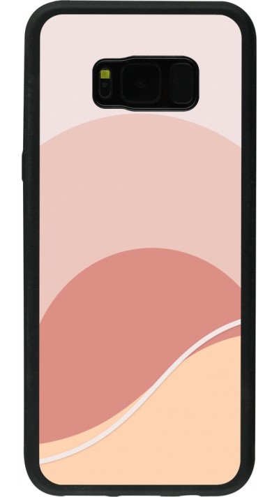 Samsung Galaxy S8+ Case Hülle - Silikon schwarz Autumn 22 abstract sunrise