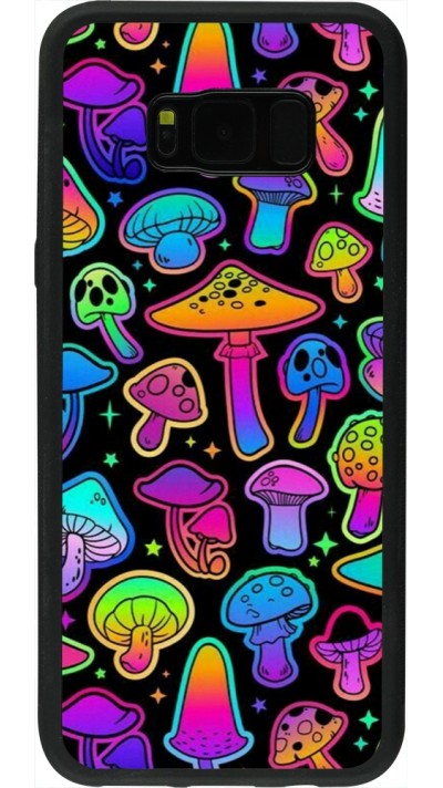 Samsung Galaxy S8+ Case Hülle - Silikon schwarz Autumn 2024 magic mushrooms