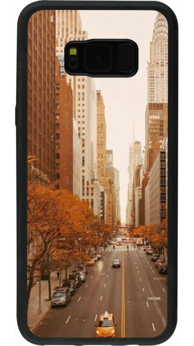 Samsung Galaxy S8+ Case Hülle - Silikon schwarz Autumn 2024 New York city