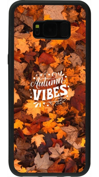 Samsung Galaxy S8+ Case Hülle - Silikon schwarz Autumn 25 Autumn vibes
