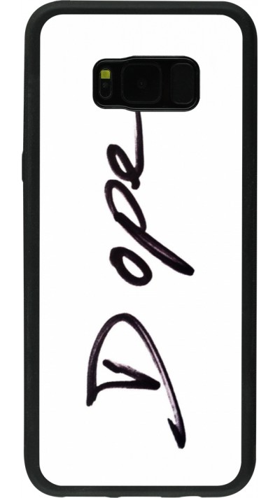 Coque Samsung Galaxy S8+ - Silicone rigide noir Dope