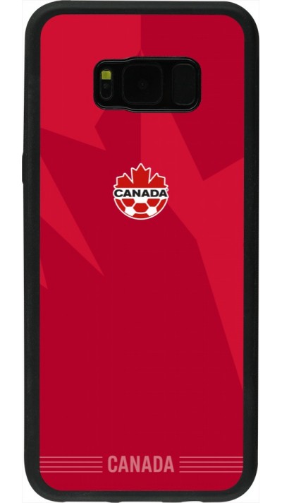 Samsung Galaxy S8+ Case Hülle - Silikon schwarz Kanada 2026 personalisierbares Fussballtrikot