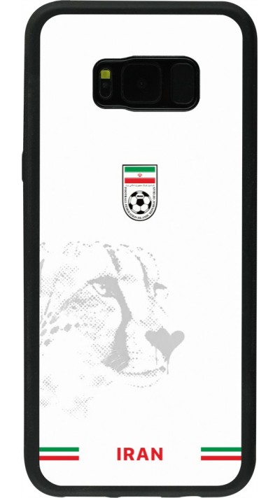 Samsung Galaxy S8+ Case Hülle - Silikon schwarz Iran 2026 personalisierbares Fussballtrikot