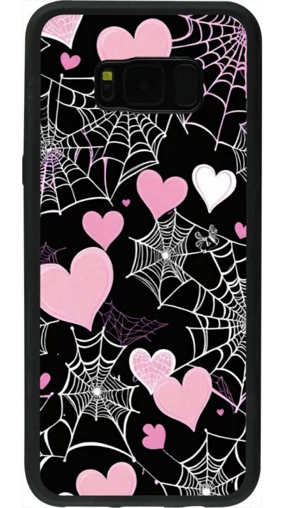 Samsung Galaxy S8+ Case Hülle - Silikon schwarz Halloween 2024 girly