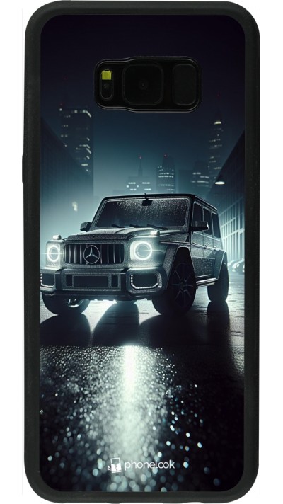Coque Samsung Galaxy S8+ - Silicone rigide noir Mercedes G AMG Night