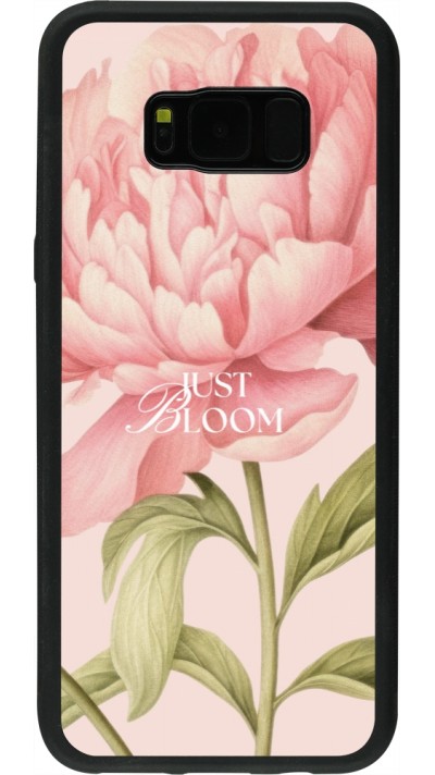 Samsung Galaxy S8+ Case Hülle - Silikon schwarz Just Bloom Spring 2026