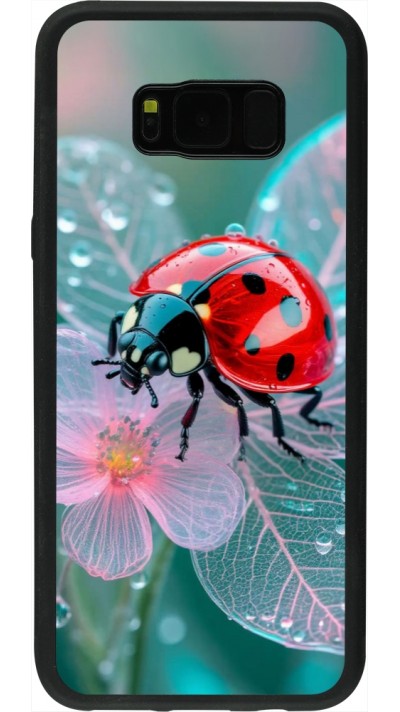 Samsung Galaxy S8+ Case Hülle - Silikon schwarz Ladybird in bloom Spring 2026