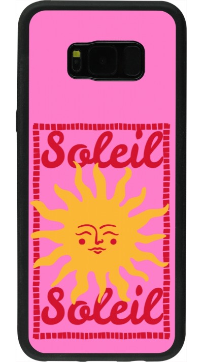 Coque Samsung Galaxy S8+ - Silicone rigide noir Sun sun 2026