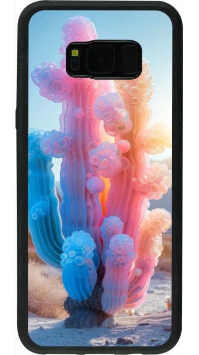 Coque Samsung Galaxy S8+ - Silicone rigide noir Artificial vegetation 2025