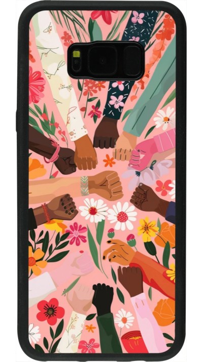 Samsung Galaxy S8+ Case Hülle - Silikon schwarz Womens day 2026 8