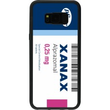 Coque Samsung Galaxy S8+ - Silicone rigide noir Xanax Alprazolam 2025