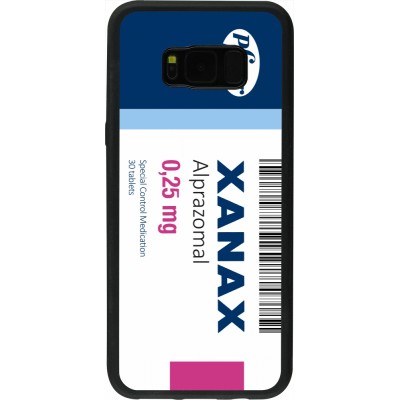 Coque Samsung Galaxy S8+ - Silicone rigide noir Xanax Alprazolam 2025