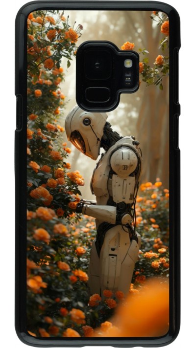 Samsung Galaxy S9 Case Hülle - Astronaut flowers 2025