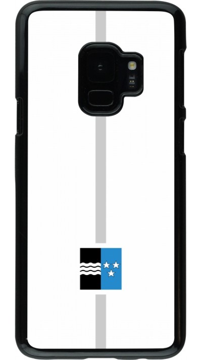 Coque Samsung Galaxy S9 - Canton AG blanc