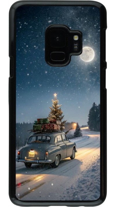 Coque Samsung Galaxy S9 - Christmas 25 Car with Tree Xmas