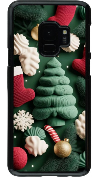 Coque Samsung Galaxy S9 - Christmas 25 Christmas textiles