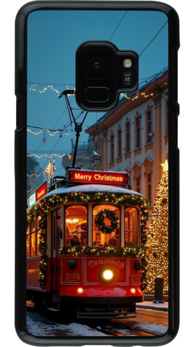 Coque Samsung Galaxy S9 - Christmas 25 Xmas Train