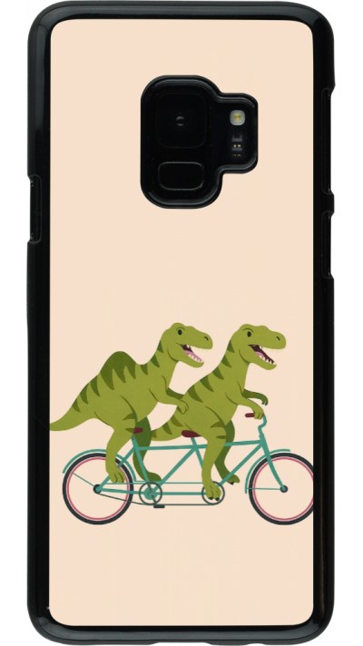 Coque Samsung Galaxy S9 - Dinosaurs on bikes 2026