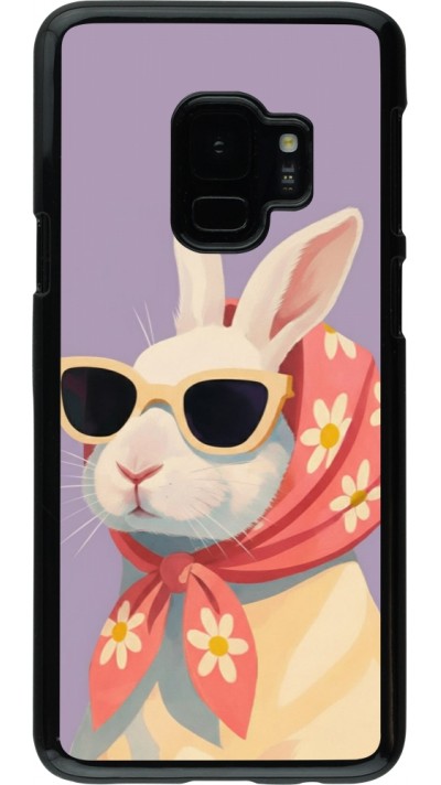 Coque Samsung Galaxy S9 - Easter 2026 Rabbit with scarf