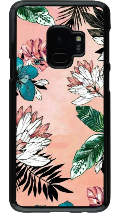 Samsung Galaxy S9 Case Hülle - Flowers Artprint
