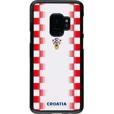 Coque Samsung Galaxy S9 - Maillot de football Croatie 2026 personnalisable