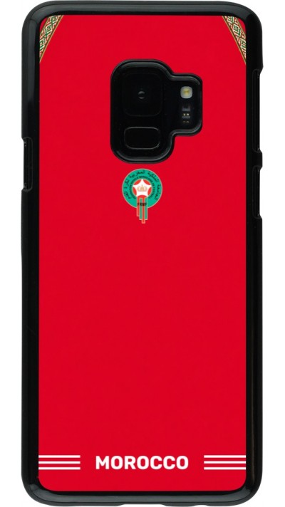 Coque Samsung Galaxy S9 - Maillot de football Maroc 2026 personnalisable