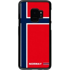 Coque Samsung Galaxy S9 - Maillot de football Norvège 2026 personnalisable