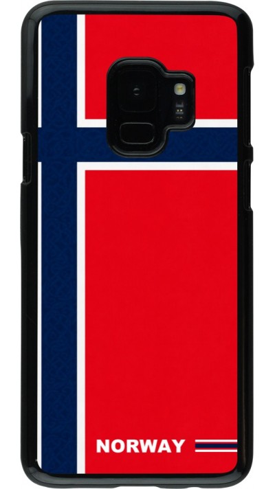 Coque Samsung Galaxy S9 - Maillot de football Norvège 2026 personnalisable