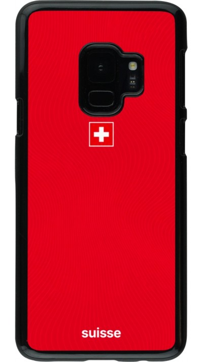 Coque Samsung Galaxy S9 - Maillot de football Suisse 2026 personnalisable