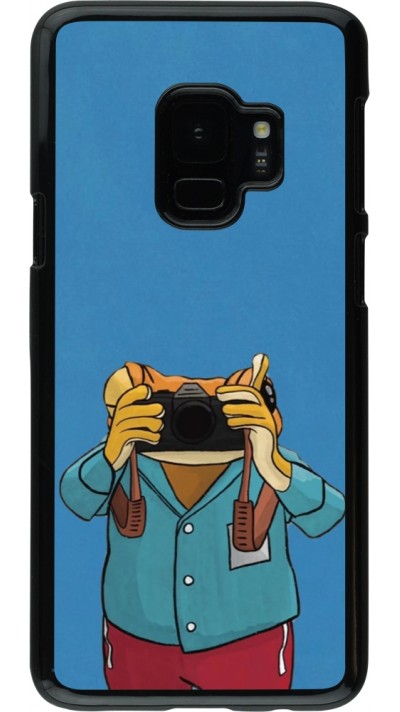 Coque Samsung Galaxy S9 - Frog with camera DTMF