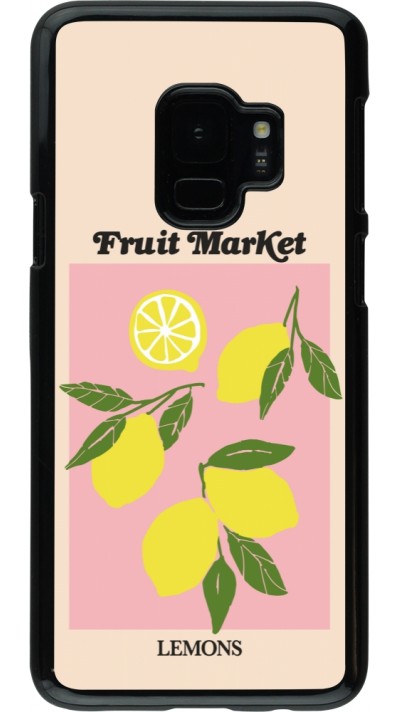 Coque Samsung Galaxy S9 - Fruit market lemons 2026
