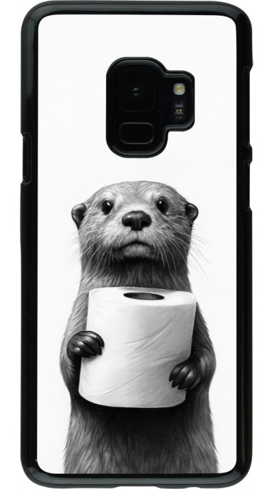 Samsung Galaxy S9 Case Hülle - Otter Toilettenpapier