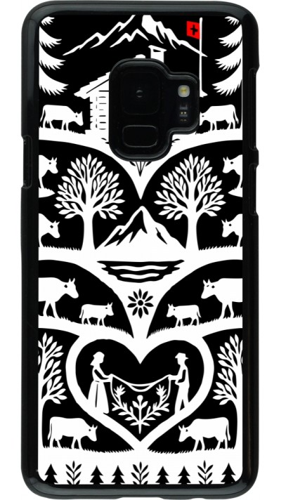 Coque Samsung Galaxy S9 - Poya Suisse 2 noir