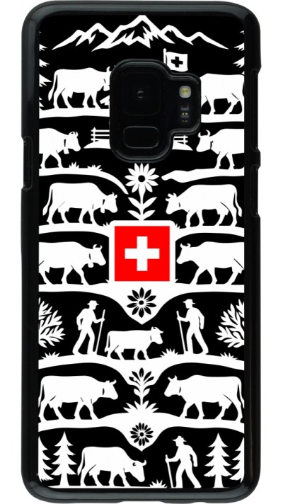 Coque Samsung Galaxy S9 - Poya Suisse 3 noir