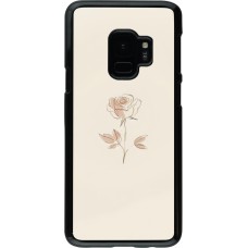Coque Samsung Galaxy S9 - Sable Rose Minimaliste