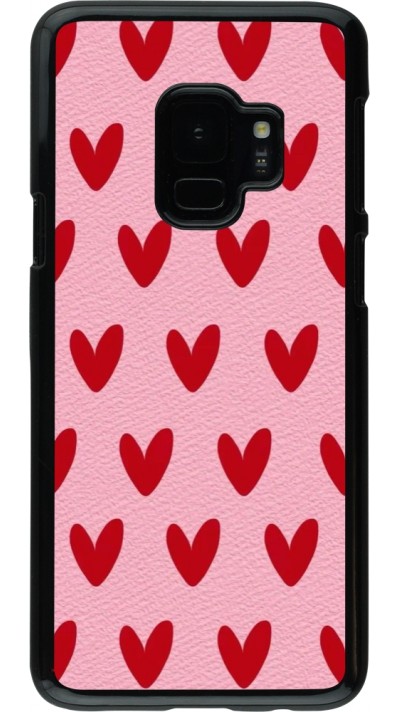 Samsung Galaxy S9 Case Hülle - Saint Valentines Day 26 Pattern heart