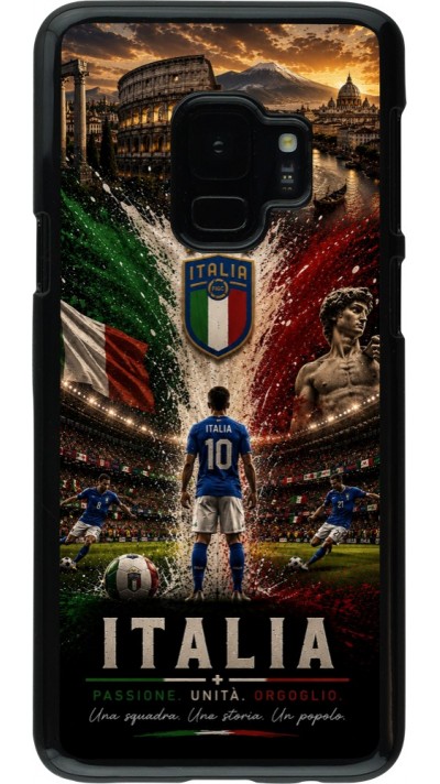 Coque Samsung Galaxy S9 - Football Italie splash 2026