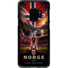 Coque Samsung Galaxy S9 - Football Norvège splash 2026