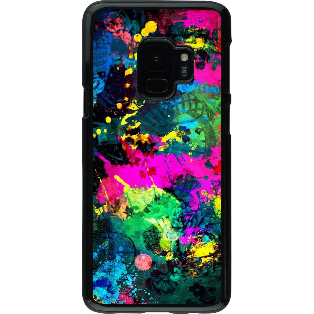 Coque Samsung Galaxy S9 - splash paint