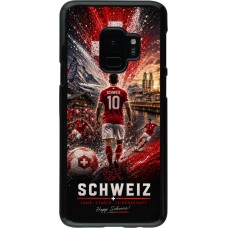 Coque Samsung Galaxy S9 - Football Schweiz splash 2026