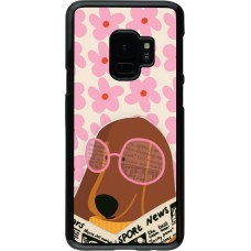 Coque Samsung Galaxy S9 - Dog with newspaper Spring 2026