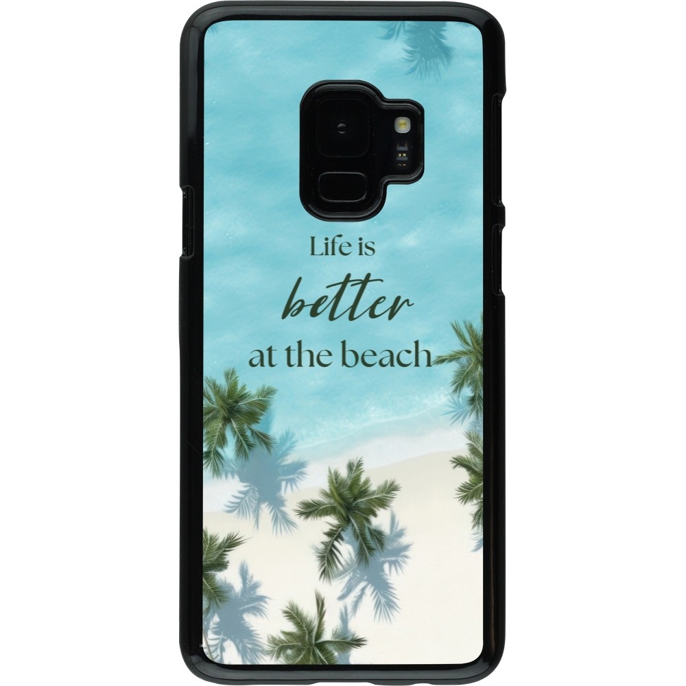 Coque Samsung Galaxy S9 - Summer 2025 Life is better at the beach