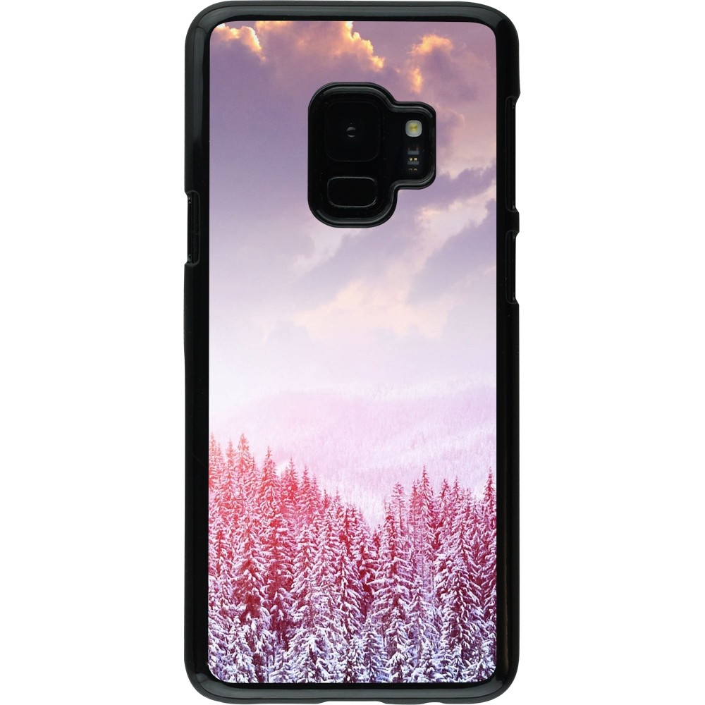 Coque Samsung Galaxy S9 - Winter 22 Pink Forest